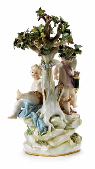 Detailabbildung: Amorettengruppe Am Schleifstein 