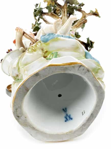 Detailabbildung: Amorettengruppe Am Schleifstein 