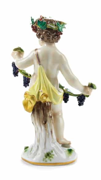 Detailabbildung: Putto mit Girlande