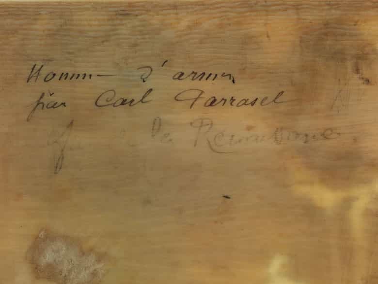 Detailabbildung: Paar Elfenbeinreliefs