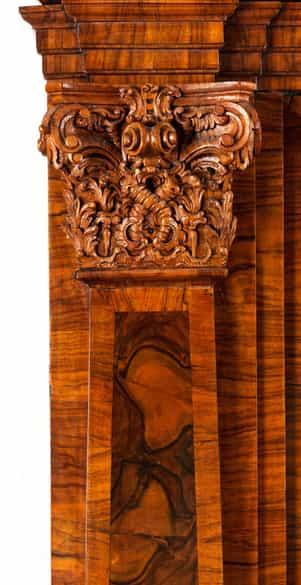 Detailabbildung: Prächtiger Frankfurter Barock-Schrank
