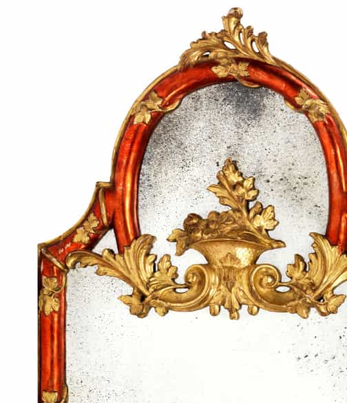 Detailabbildung: Großer Rokoko-Spiegel