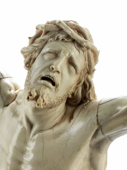 Detailabbildung: Corpus Christi in Elfenbein