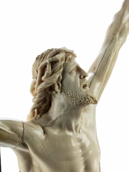 Detailabbildung: Corpus Christi in Elfenbein