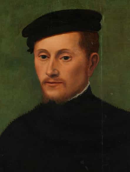 Detailabbildung: Christoph Amberger, um 1505 – 1561/62 Augsburg, zug.