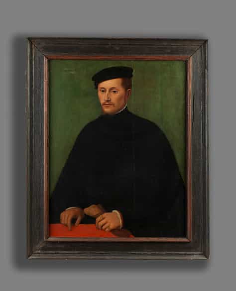 Detailabbildung: Christoph Amberger, um 1505 – 1561/62 Augsburg, zug.