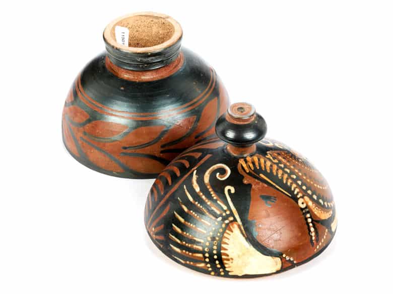 Detailabbildung: Apulische Pyxis