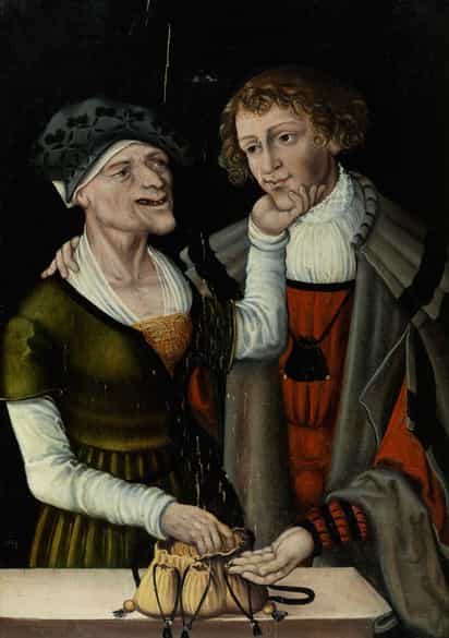 Detailabbildung: Mitteldeutscher Maler des 16./ 17. Jahrhunderts in der Lucas Cranach-Nachfolge 