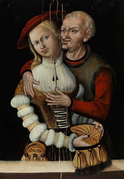 Detailabbildung: Mitteldeutscher Maler des 16./ 17. Jahrhunderts in der Lucas Cranach-Nachfolge 