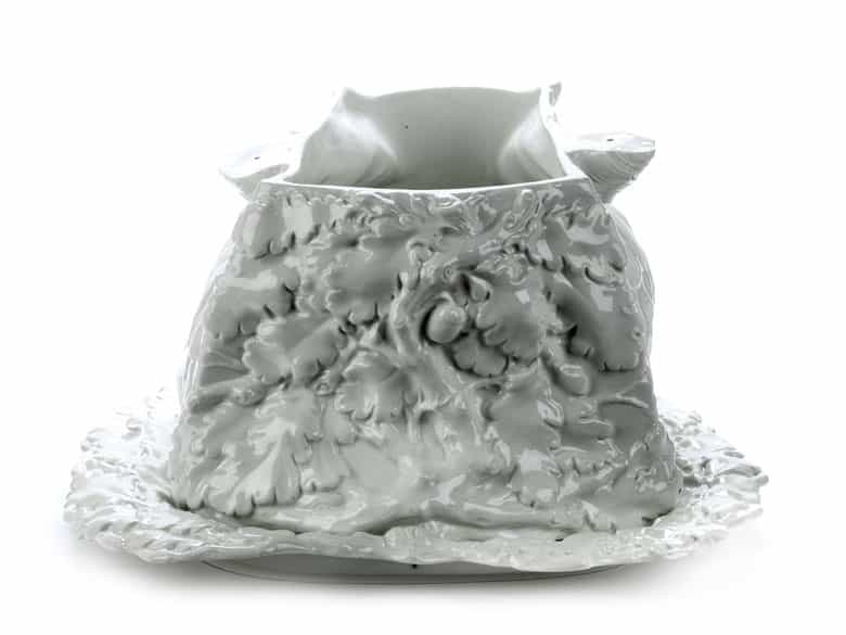 Detailabbildung: Berliner Eberkopf auf Presentoir