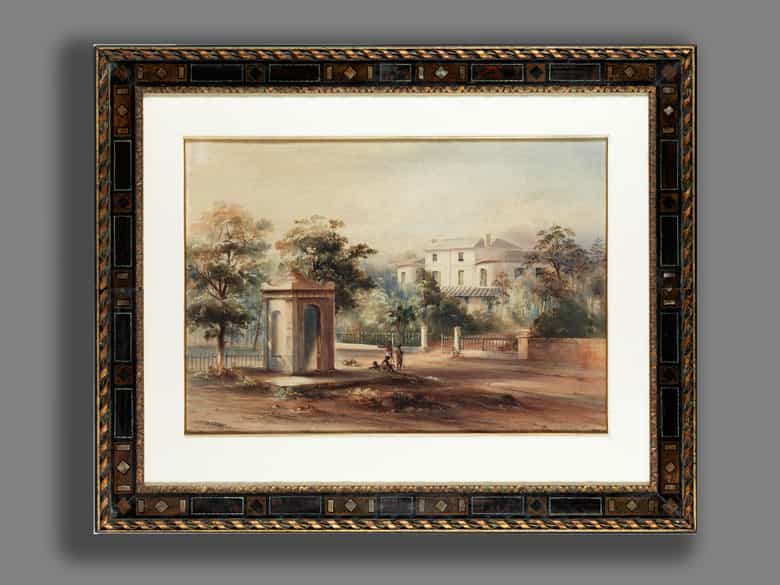 Detailabbildung: Conrad Martens, 1801 England – 1878 Sydney 