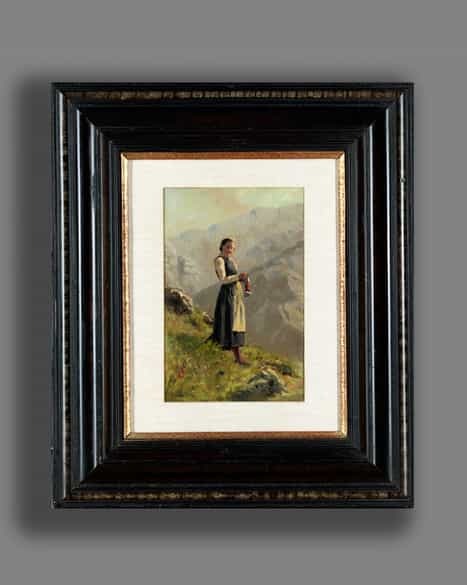 Detailabbildung: Hans Dahl, 1849 Granvin, Hardangerfjord – 1937 Balestrand 