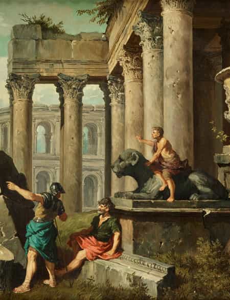 Detailabbildung: Italienischer Maler des 19. Jahrhunderts
