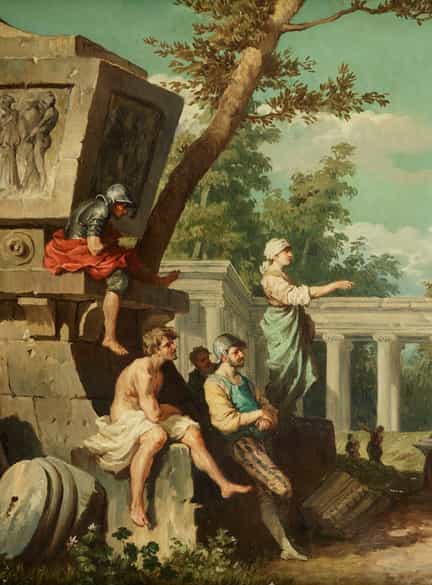 Detailabbildung: Italienischer Maler des 19. Jahrhunderts