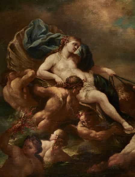 Detailabbildung: Paolo de Matteis, 1662 Piano Vetrale – 1728 Neapel, zug.