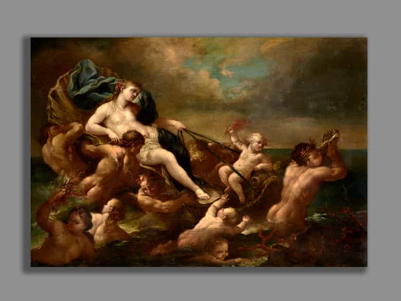 Detailabbildung: Paolo de Matteis, 1662 Piano Vetrale – 1728 Neapel, zug.