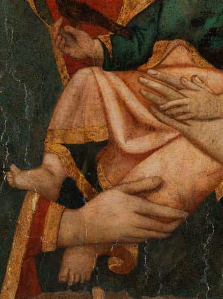 Detailabbildung: Giacomo di Mino del Pellicciaio, 1315/19 Siena – vor 1396