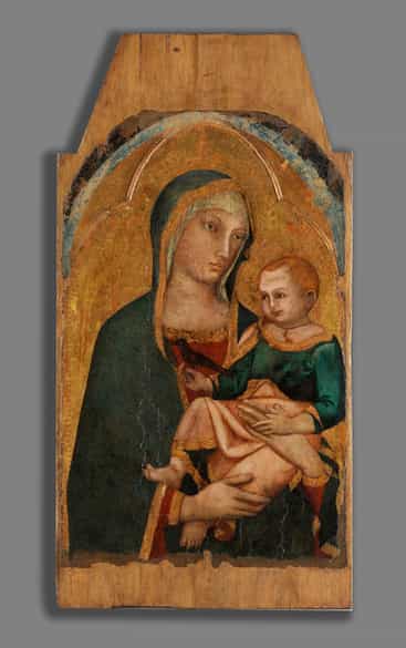 Detailabbildung: Giacomo di Mino del Pellicciaio, 1315/19 Siena – vor 1396