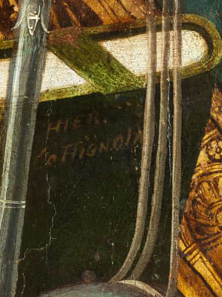 Detailabbildung: Girolamo Marchesi da Cotignola, 1480/81 Cotignola – 1549/50 Rom, zug. 
