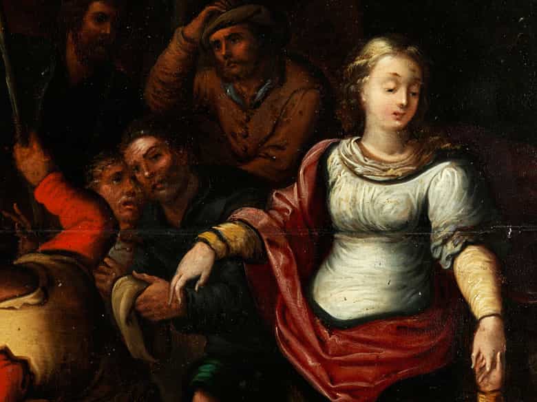 Detailabbildung: Frans Francken d. J., 1581 Antwerpen – 1642 ebenda, zug.