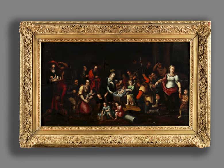 Detailabbildung: Frans Francken d. J., 1581 Antwerpen – 1642 ebenda, zug.