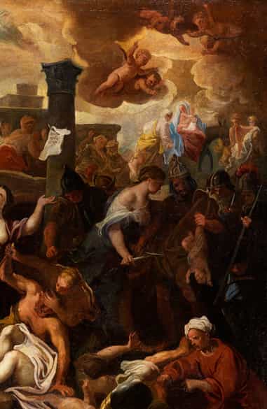 Detailabbildung: Luca Giordano, 1634 Neapel – 1705 ebenda, Umkreis des