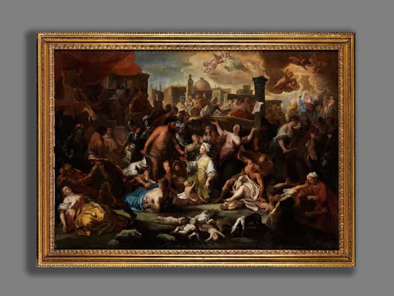 Detailabbildung: Luca Giordano, 1634 Neapel – 1705 ebenda, Umkreis des