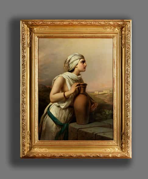 Detailabbildung: Johann Grund, 1808 Wien – 1887 Baden-Baden