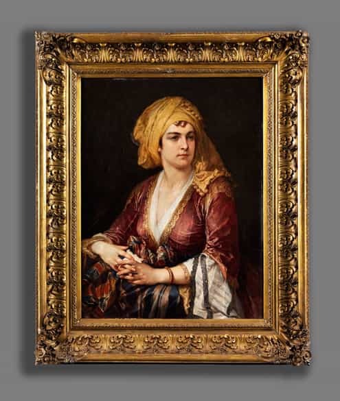 Detailabbildung: Cesare Félix Georges Dell' Acqua , 1821 – 1905 