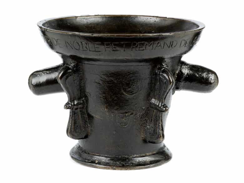 Detailabbildung: Bronzemörser