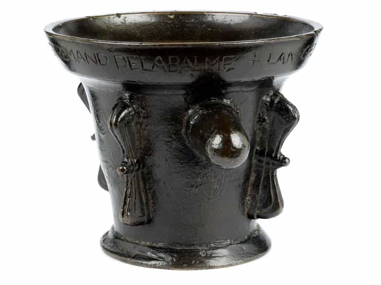 Detailabbildung: Bronzemörser