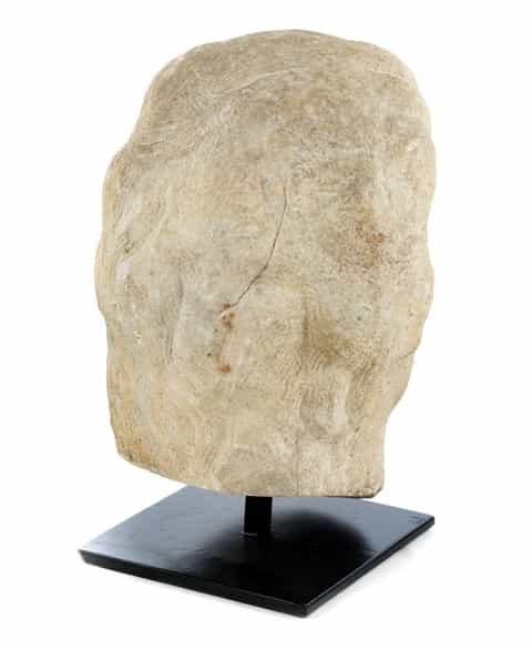 Detailabbildung: Römischer männlicher Marmorkopf