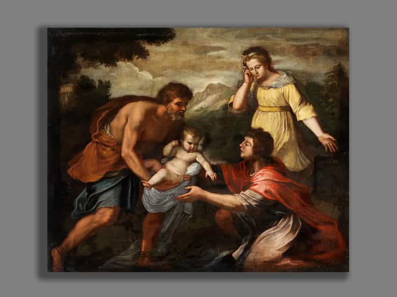 Detailabbildung: Giuseppe Puglia detto Bastaro, um 1600 Rom – 1636, zug. 