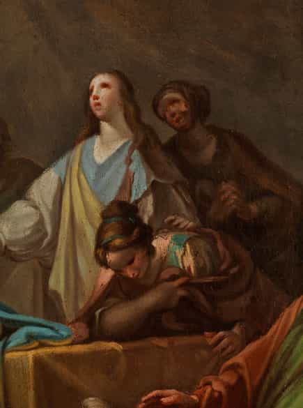 Detailabbildung: Francisco Bayeu y Subías, 1734 Saragossa – 1795 Madrid, zug. 