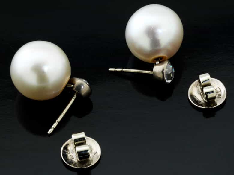 Detailabbildung: Perl-Diamantohrstecker