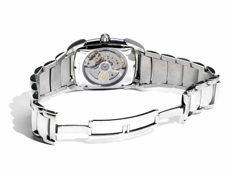 Detailabbildung: PARMIGIANI FLEURIER Kalpa Grande in Stahl mit Brillanten