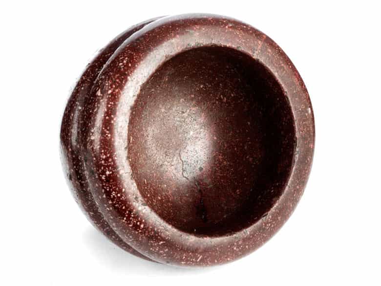 Detailabbildung: Italienischer Mörser in Porphyr