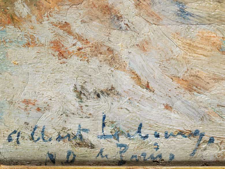 Detailabbildung: Albert Marie Lebourg, 1849 Montfort-sur-Risle – 1928 Rouen 