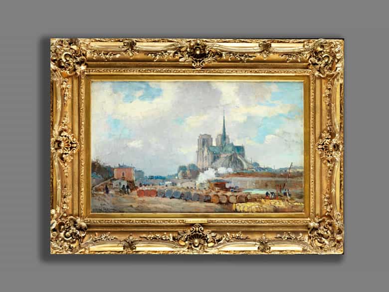 Detailabbildung: Albert Marie Lebourg, 1849 Montfort-sur-Risle – 1928 Rouen 