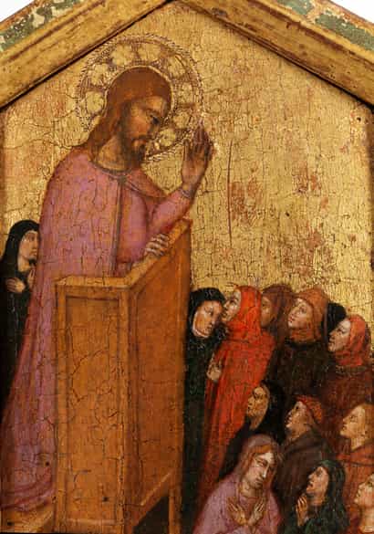 Detailabbildung: Jacopo di Cione, um 1325 Florenz – um 1398, 