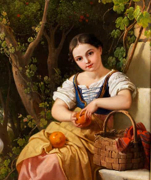 Detailabbildung: Franz Ludwig Catel, 1778 Berlin – 1856 Rom