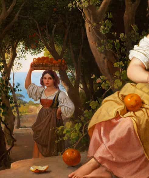 Detailabbildung: Franz Ludwig Catel, 1778 Berlin – 1856 Rom