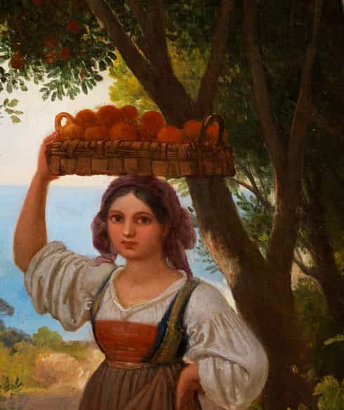 Detailabbildung: Franz Ludwig Catel, 1778 Berlin – 1856 Rom