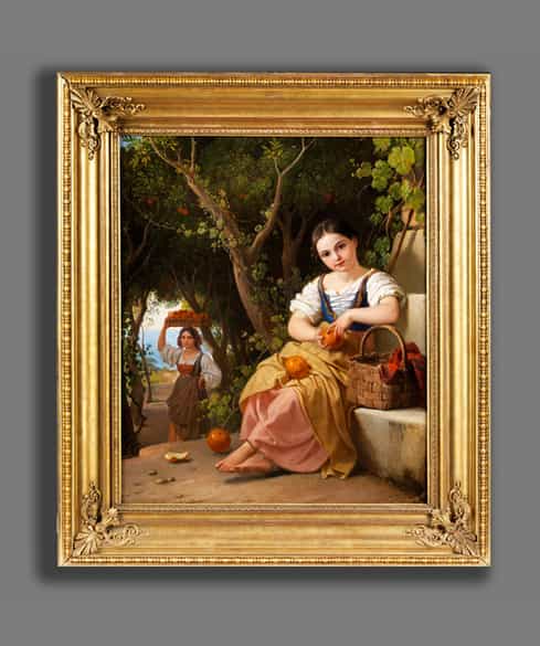 Detailabbildung: Franz Ludwig Catel, 1778 Berlin – 1856 Rom
