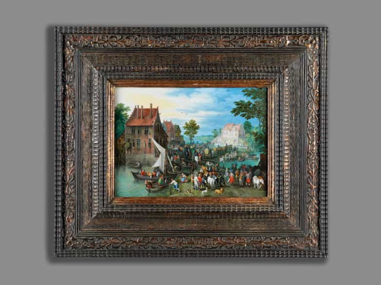 Detailabbildung: Jan Brueghel d. Ä., 1568 Brüssel – 1625 Antwerpen