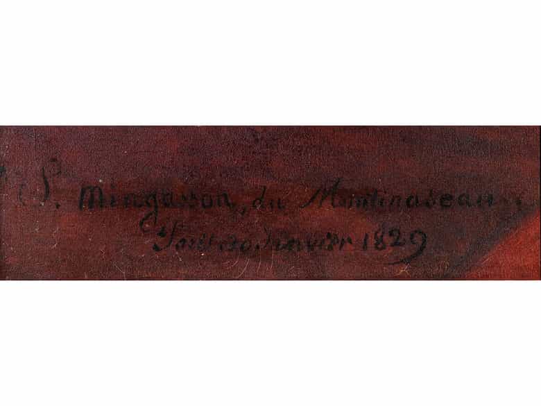 Detailabbildung: S. Mingasson de Martinazeau, tätig um 1829 – 1840