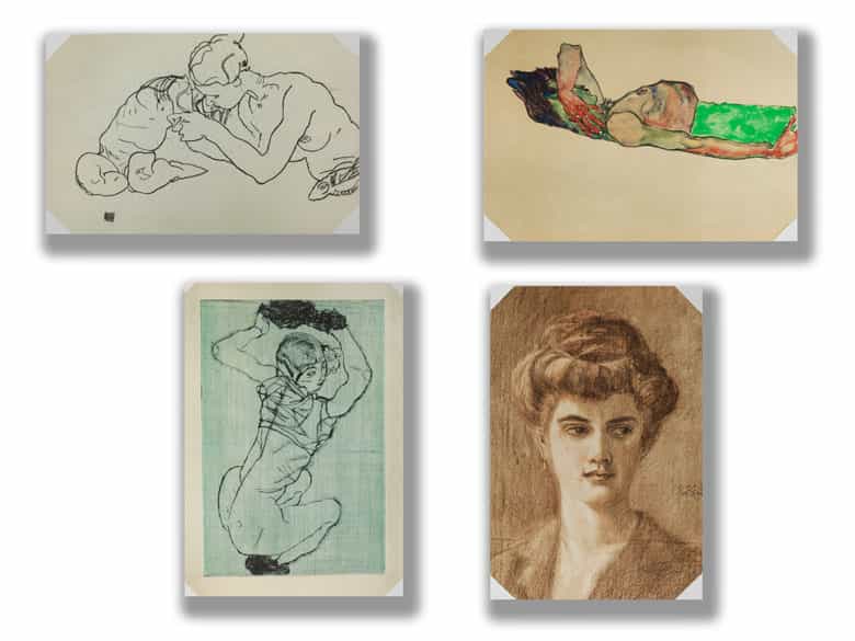 Detailabbildung: Egon Schiele, 1890 Tulln – 1918 Wien, nach