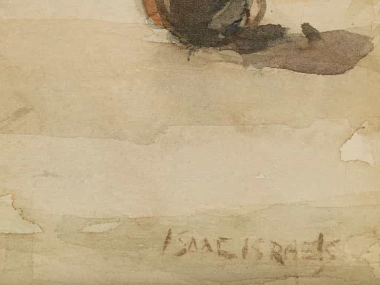Detailabbildung: Isaac Lazarus Israels, 1865 Amsterdam – 1934 Den Haag
