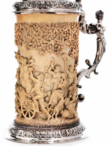 Detailabbildung: Prunkhumpen mit dem Triumphzug der Ceres