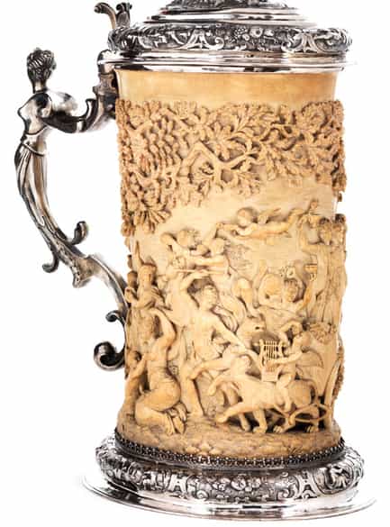 Detailabbildung: Prunkhumpen mit dem Triumphzug der Ceres